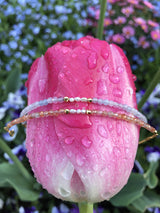 Bracelet Vahiné Aigue-Marine Nuage