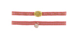 Bracelet Lacrima * Framboise