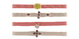 Bracelet Khépri * Framboise