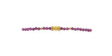 Bracelet Maya Rubis Framboise