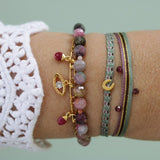 Mashko bracelet * Vert de gris