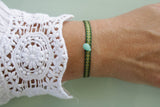 Lacrima Bracelet * Palm Green