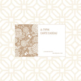 Carte Cadeau A-typik