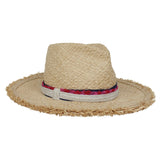 Chapeau Copacabana * Galon Marine et Fuchsia