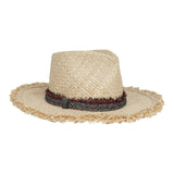 Chapeau Copacabana * Galon Bordeaux et Noir