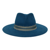 Chapeau Milano Bleu canard