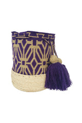 Mini sac Bahia * Mauve et Or