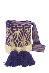 Mini sac Bahia * Mauve et Or