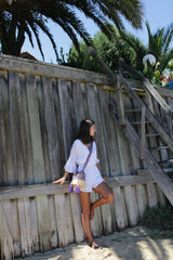 Mini sac Bahia * Mauve et Or