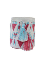 Mini sac Louve * Ciel