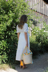 Panier St Tropez * Ciel et Jaune