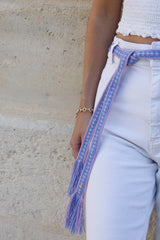 Ceinture Baracoa * Lilas et Bleu