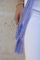 Ceinture Baracoa * Lilas et Bleu