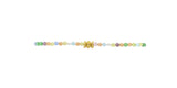 Bracelet Maya Quartz Oeil de chat Multicolore